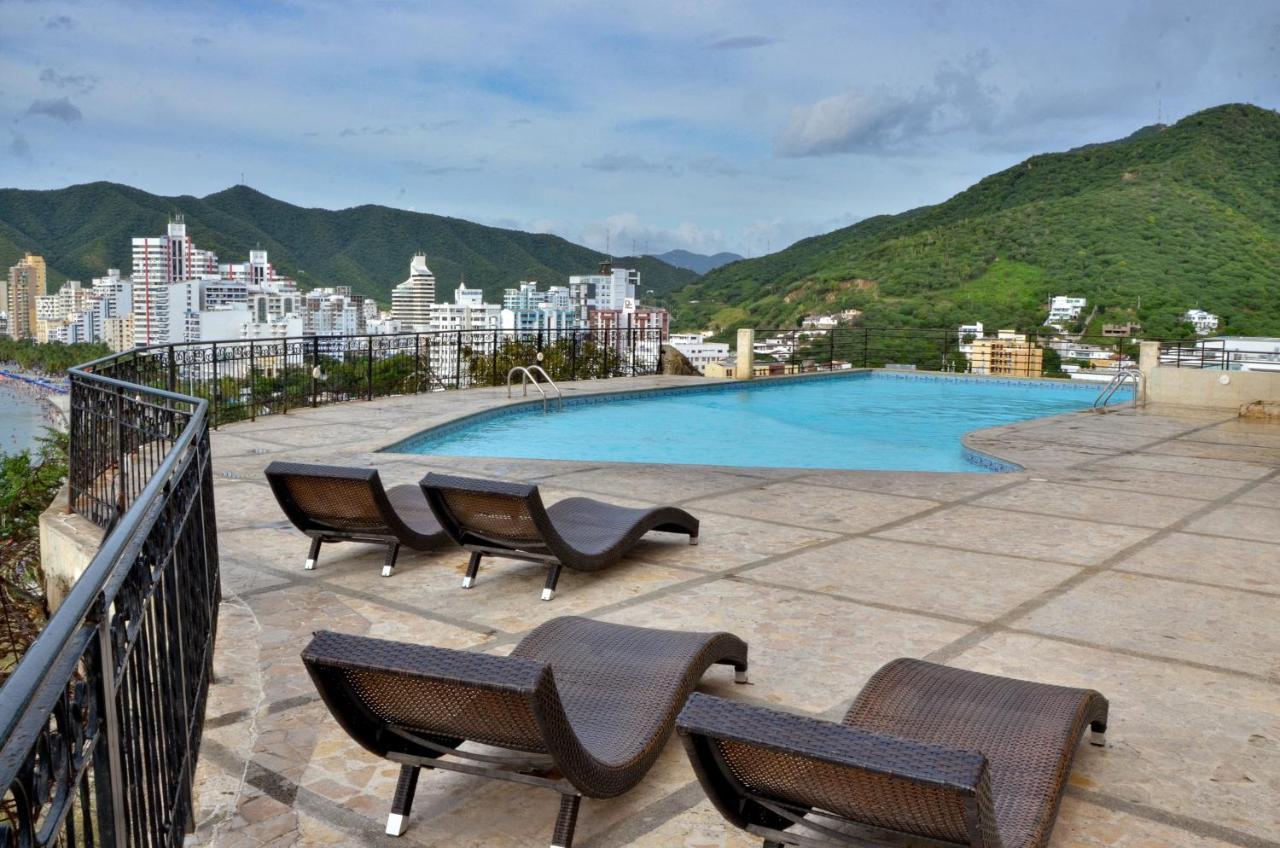 Apartamentos El Penon Del Rodadero Vista Al Mar - By Apartamar Santa Marta Bagian luar foto